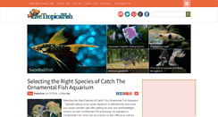 Desktop Screenshot of livetropicalfish.net